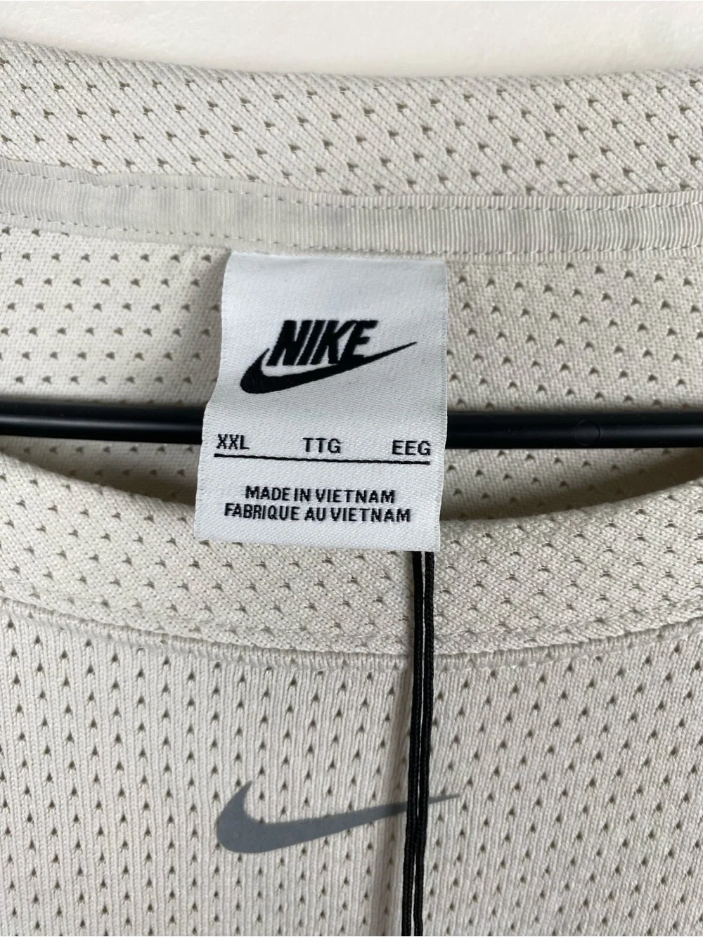 NWT Nike Street Vision Beige Long Sleeve Unisex XXL